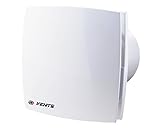 Vents LD Standard Lüfter Bad Ventilator WC Badlüfter leise und stark, Kugellager (Ø 100 mit Rückschlagventil)