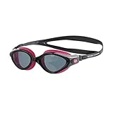 Speedo Damen Schwimmbrille Futura Biofuse, Mehrfarbig (Galinda/Silber/Smoke), Einheitsgröße