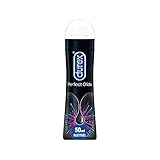Durex Play Perfect Glide Gleitgel auf Silikonbasis – Seidig-glattes Gleitgel für langanhaltenden Spaß – 1 x 50 ml in der praktischen Dosierflasche