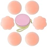 UMIPUBO Nipple Cover Selbstklebend BH Nippel-Abdeckung Silikon Brustwarzenabdeckung Wiederverwendbare Nippel Cover Pads Unter BH Unsichtbarer BH (3 parre)