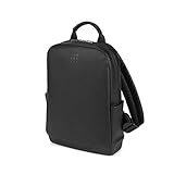 Moleskine - Classic Small Backpack, kleiner Laptop-Rucksack kompatibel mit Computer, Laptop, Notebook und iPad bis 13'', Größe 27 x 36 x 9 cm, Schwarz