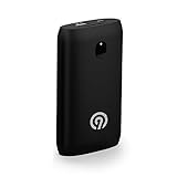 NINETEC NT-588 8.400mAh Power Bank mit Soft-Touch Oberfläche schwarz - externer Akku für Smartphone & Tablet-PC