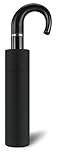 happy rain Selection Herren Regenschirm Taschenschirm 10 teiliges Gestell Rundhakengriff Auf-Zu Automatik Easymatic 10 RH schwarz