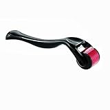 Pixnor Dermaroller, Derma Roller, 540 Nadeln, Nadeln aus Edelstahl für Haut-Behandlung, Dehnungsstreifen, Falten, Große Poren, Augen Beutel, Haarausfall und Anti Falten - 0.5mm