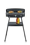 SEVERIN PG 8533 Barbecue-/Standgrill (2.200 W, Grillfläche 49,5 x 24 cm, Lange Zuleitung 1,4 m) schwarz