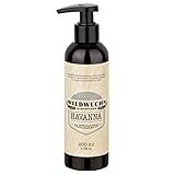 Bartshampoo HAVANNA von Wildwuchs Bartpflege - Bartseife Bart Shampoo Beard Wash reinigt schonend und natürlich (1 x 200 ml)