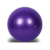 Fitness-Ball, Wellen-Geschwindigkeitskugel, Balance-Ball verdickter Yoga-Ball-Stuhl für Fitness, Stabilität, Gleichgewicht, Squat, Geburtshilfe-Anti-Burst-Unterstützung - einschließlich Schnellpumpe u
