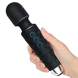 Vibratoren für Sie, Klitoris Vibratoren,Sexspielzeug für Frauen Mini Zauberstab massagegerät mit stoßfunktion Waterproof Silicone Dualer Motor 10 Starke Geschwindigkeit Vibrator,Schwarz MEHRWEG