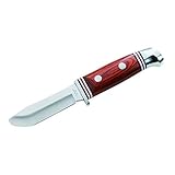 Herbertz Kinder-Schnitzmesser mit Gürteltasche, 17,6 cm, Holzgriff