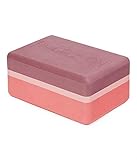 Manduka Uphold Yoga Block Eva-Schaum Clay – Rechteckig – 23 x 15 x 10 cm