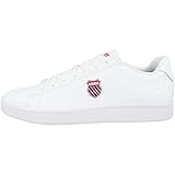 K-Swiss Herren Court Shield Sneaker, White/Corporate, 41 EU