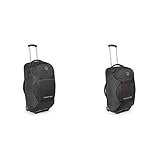 Osprey Sojourn 80 Reisetasche mit Rollen, Unisex - Flash Black (O/S) & Sojourn 60 Reisetasche mit Rollen, Unisex - Flash Black (O/S)