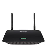 Linksys RE6500W-EJ AC1200 WLAN Repeater (1200 Mbit/s, Dual Band, WPS, 4x Gigabit Port), schwarz