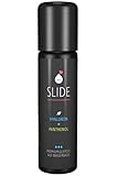 Slide | Premium Gleitgel mit Hyaluron + Panthenol | 100 ml Wasserbasis + Kondomgeeignet | Made in Germany