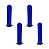 ULTNICE 4 stücke Kontaktlinsensauger für Weiche und Harte Kontaktlinsen zum Einsetzen und Entfernen (Blau)