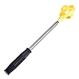 Alomejor 2 Farben Praktische Golf Picker Teleskop Antenne Ball Pick-Up GeräT Device Retriever Scoop(Gelb)
