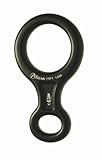 Abseilachter MEDIUM BLACK Farbe Schwarz