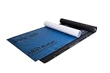 Selbstklebende, diffusionsoffene Unterspannbahn 75 m² (1,5 x 50m) blau A-klassifizierte UDB-A Unterdeckbahn