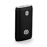 NINETEC NT-588 8.400mAh Power Bank mit Soft-Touch Oberfläche silber - externer Akku für Smartphone & Tablet-PC