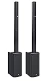 2 x LD Systems Maui 11 G2 1000 W tragbare Säule PA-System mit Mixer und Bluetooth (Paar)