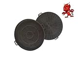 1 Aktivkohlefilter Filter Kohlefilter für Dunstabzugshaube Abzugshaube Haube Abzug Respekta CH 22079