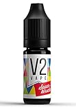 V2 Vape Sauerkirsche AROMA / KONZENTRAT hochdosiertes Premium Lebensmittel-Aroma zum selber mischen von E-Liquid / Liquid-Base für E-Zigarette und E-Shisha 50ml 0mg nikotinfrei