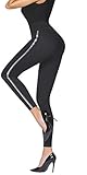 Firstclass Trendstore Formende Leggings Gr. S-XXL, Shapeleggings modellierend schlankmachend Leggins Push-Up Shape (Elda S)