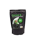 Natürliches Hanfproteinpulver durch Canah 1 kg BIO - mit hohem Gehalt an Omega-3 Protein, Aminosäuren, Mineralien, Magnesium-Phosphor-Eisen und Zink – veganische Supernahrungsmittel kalt verarbeitet