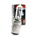 2 x H6 Motorrad Lampe BA20d Roller Halogen Birne 35/35W Glühbirne 12V