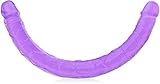 Love69Toys Doppeldildo doppelseitiger Penetrator zwei Penise double dong Lila