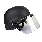 Hotour Airsoft Tactical Army SWAT M88 Helm USMC Shooting Classic Helme Schutzbrillen Airsoft CS Schutzausrüstung Mit verstellbarem Kinnriemen