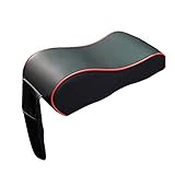 Auto Armlehnen Auflage, HPiano PU Leder Auto Handlauf Kasten Auflage weicher Gedächtnisschaum Auto Armlehnen Mittelkonsolen Kissen, Leder Auto Armlehne Pad Memory Foam Auto Kissen Mat