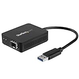 StarTech.com USB 3.0 auf LWL Konverter - Offener SFP - USB 3.0 Gigabit Ethernet Netzwerk Adapter - 1000BASE-SX/LX - Windows / Mac / Linux