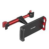 Tryone Tablet Halterung Auto, Kopfstütze Tablet Halter - Kfz-Kopfstützenhalterung für iPad Iphone Serie/Samsung Galaxy Tabs/ Kindle Fire HD usw. 4,7-10,5 Zoll Geräte