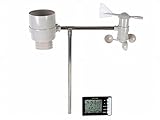 VS-ELECTRONIC - 167053 Drahtlose Wetterstation mit DCF-Uhr und Aussensenso WS1060