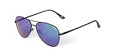 Loubsol Ama Sonnenbrille für Kinder, Jungen, 10 – 14 Jahre, Schwarz