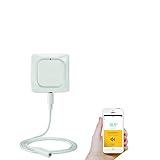 Honeywell Home Wi-Fi/ WLAN Wasser- und Frostmelder mit Kabelsensor, weiß, W1KS