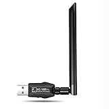 HENMI WLAN Stick, WLAN USB Adapter Dual Band 1200Mbps(5.8G/867Mbps+2.4G/300Mbps) USB 3.0 WLAN Stick Für PC Windows 10/XP/Win7/8/8.1/Linux/Mac OS