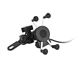 Motorrad Smartphonehalter SH7 Kompatibel für Lenker Spiegel Handyhalter Aluminium Halterung