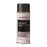 Weilburger Senotherm Ofenspray Ofenlack Rauchrohr hitzebeständig 400 ml Farbe Spray Auswahl-Farbe hellgrau