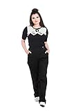 Hell Bunny Damen Hose Weston Denim Jeans (S, Schwarz)