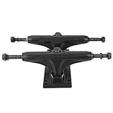 VGEBY 2-teilige Skateboardhalterung, 4-8 Zoll Mg-Legierung Skateboard Trucks Thunder Professional Bridge Skateboard Achse Schwarz