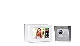 Goliath IP Video Türsprechanlage, Aufputz, HD Türstation, Edelstahl, App mit Türöffner Funktion, 7 Zoll Full Touchscreen, WiFi, 1 Familienhaus - AV-VTC653