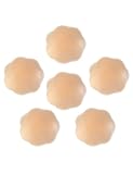 Wingslove 3 Paare Silikon Brustwarzenabdeckung selbstklebend Nippel Cover Nippelabdeckung (2.56'' Durchmesser)