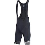 Gore Running Wear C5 Optiline Herren-Trägerhose, kurz, Schwarz/Weiß, Größe: S (Herstellergröße: S). M schwarz / weiß