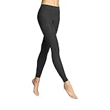 ITEM m6 - OPAQUE LEGGINGS DAMEN | schwarz | L | L2 | Push-up Leggings im 60 DEN Look