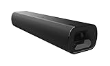 Trust Lino HD Soundbar mit Bluetooth, Lautsprecher für PC/TV/Smartphone/Tablet (DSP-Technologie 40 W RMS / 80 W Spitzenleistung, Sowohl Kabellos über Bluetooth, mit Fernbedienung) Schwarz