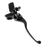 H HILABEE Metall Motorrad-Bremspumpe Bremszylinder Bremshebel Hauptbremszylinder für 50cc -110cc - 125cc - 150cc - 200cc - 250cc - GY6 Motoren