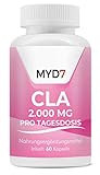 CLA Burner | Hochdosiert | 2.000 mg pro Tagesdosis | Stoffwechsel | Keto | 60 Kapseln