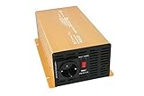 Wechselrichter - Spannungswandler 12V 300 bis 3000 Watt reiner SINUS mit echtem Power USB 2.1A Gold Edition … (1000-2000 Watt)